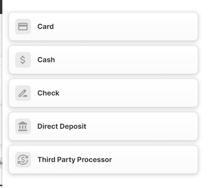 This image is step 4 to how to add a credit in Docket.