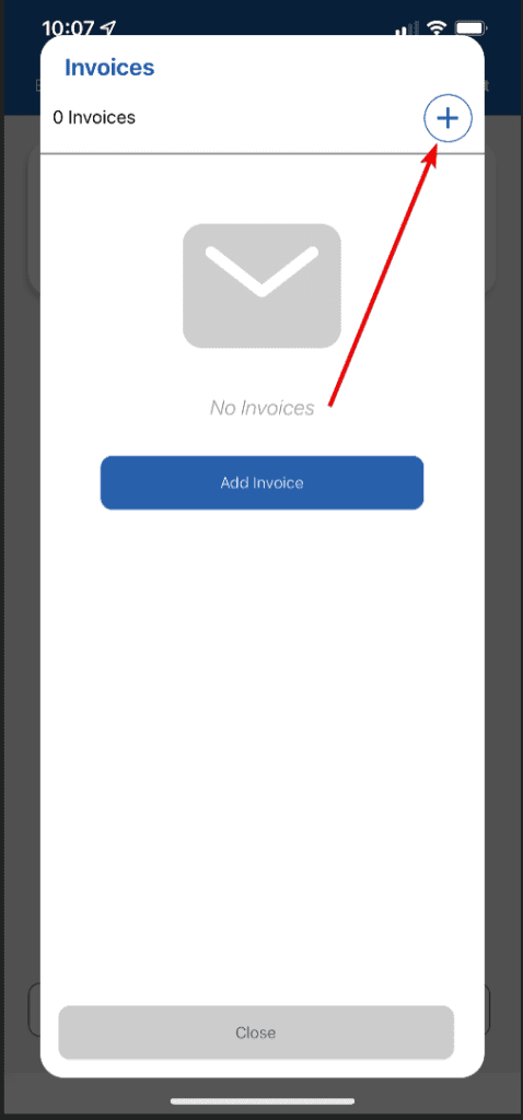 Option 3 to creating invoices in the mobile app. 